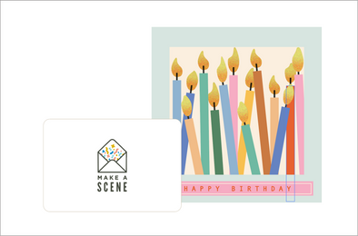Birthday Candles Pop Up Card *NEW RELEASE*
