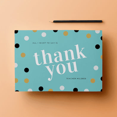 Thank You Cards Ideas to Express Gratitude