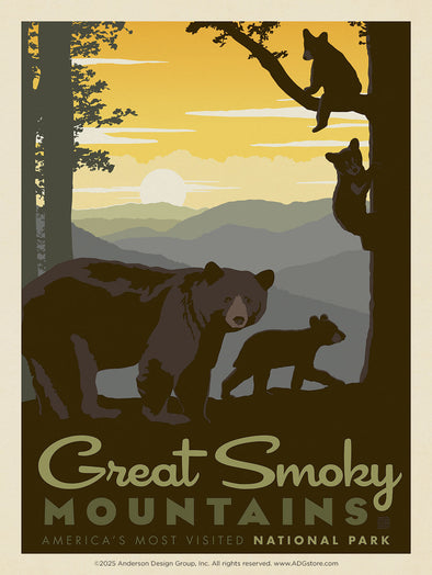 Mama Bear & Cubs – Great Smoky Mountains National Park *COMING SOON*