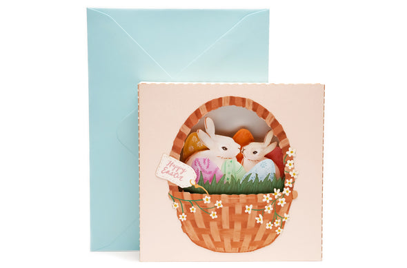 Easter Basket Pop Up Card