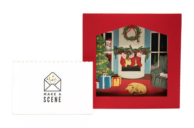 Santa Claus Christmas Pop Up Card