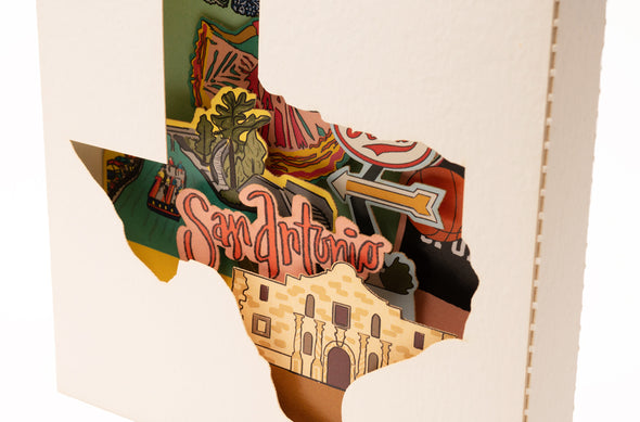 San Antonio Cards - San Antonio Pop Up Cards