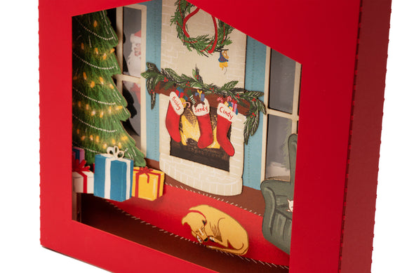 Santa Claus Christmas Pop Up Card