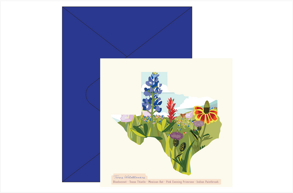 Texas Wildflowers Pop Up Card *NEW RELEASE*