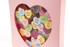 Valentine's Candy Hearts 3D Pop Up Greeting Card Close Up