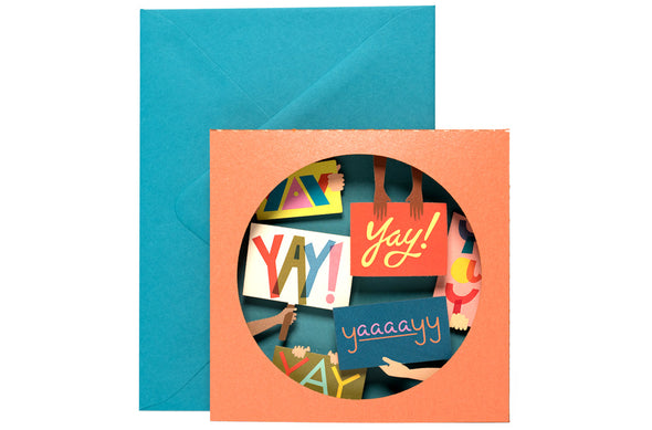 Yay! 3D Pop Up Greeting Card Envelope